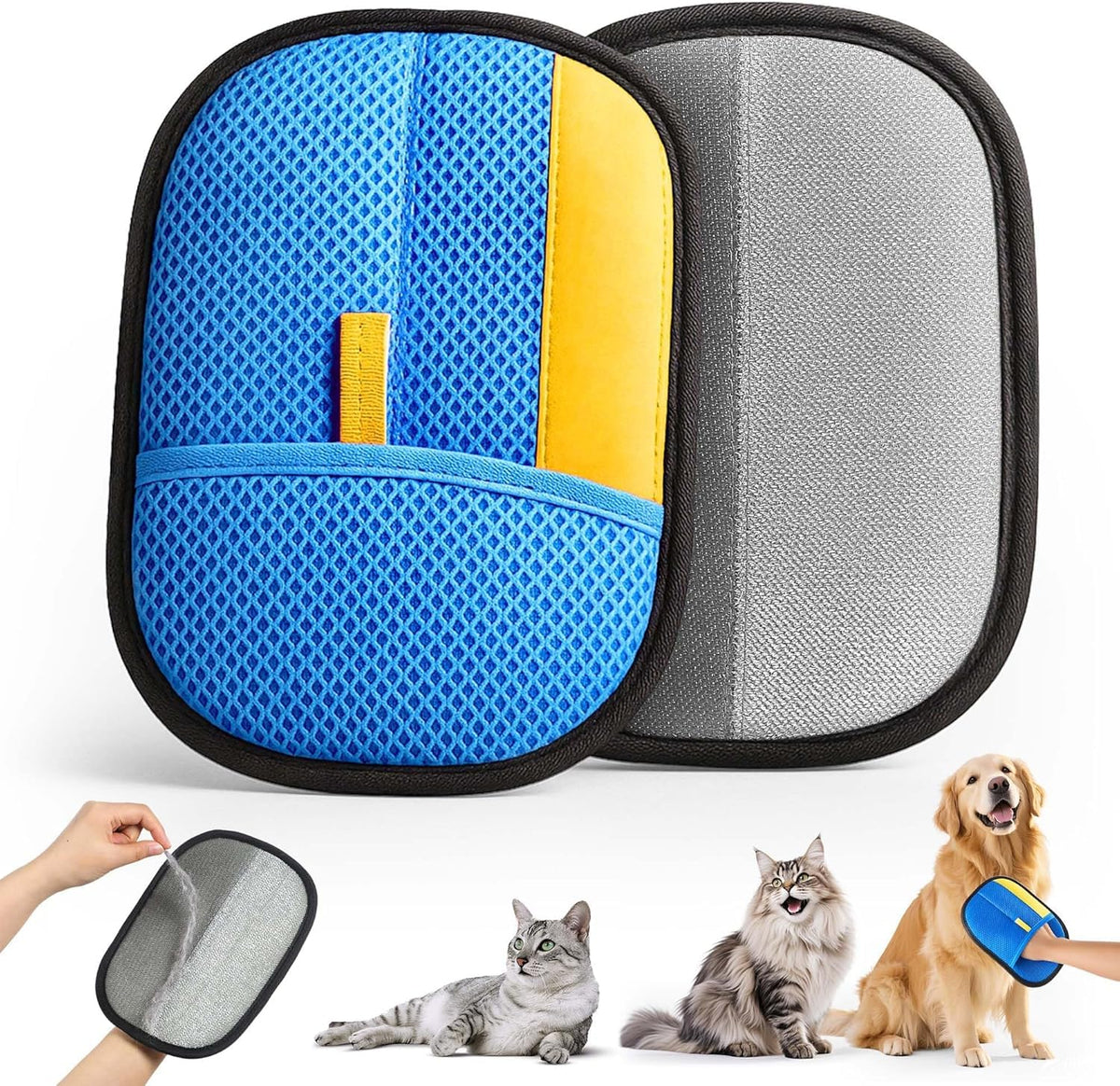 Cat Hair Remover Furniture,Pet Hair Removal Glove for Dogs & Cats