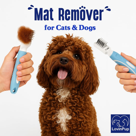 Pet Mat Remover – Professional Dematting Comb for Dogs and Cats