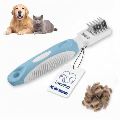 Pet Mat Remover – Professional Dematting Comb for Dogs and Cats