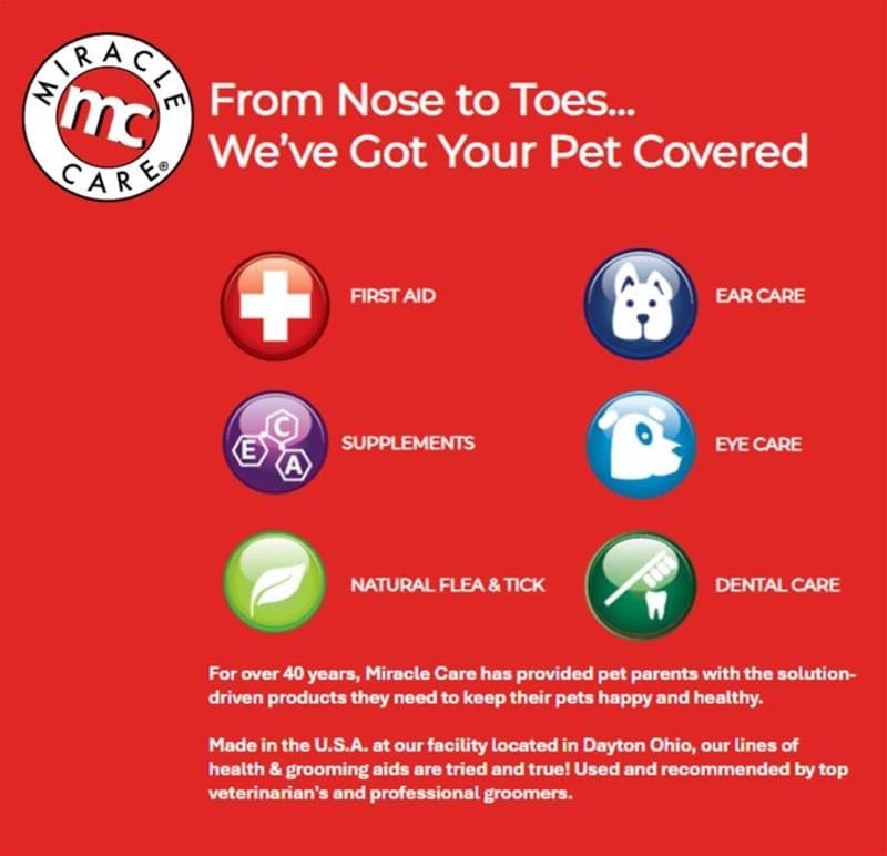 Miracle Care Small Slicker Brush for Dogs and Cats