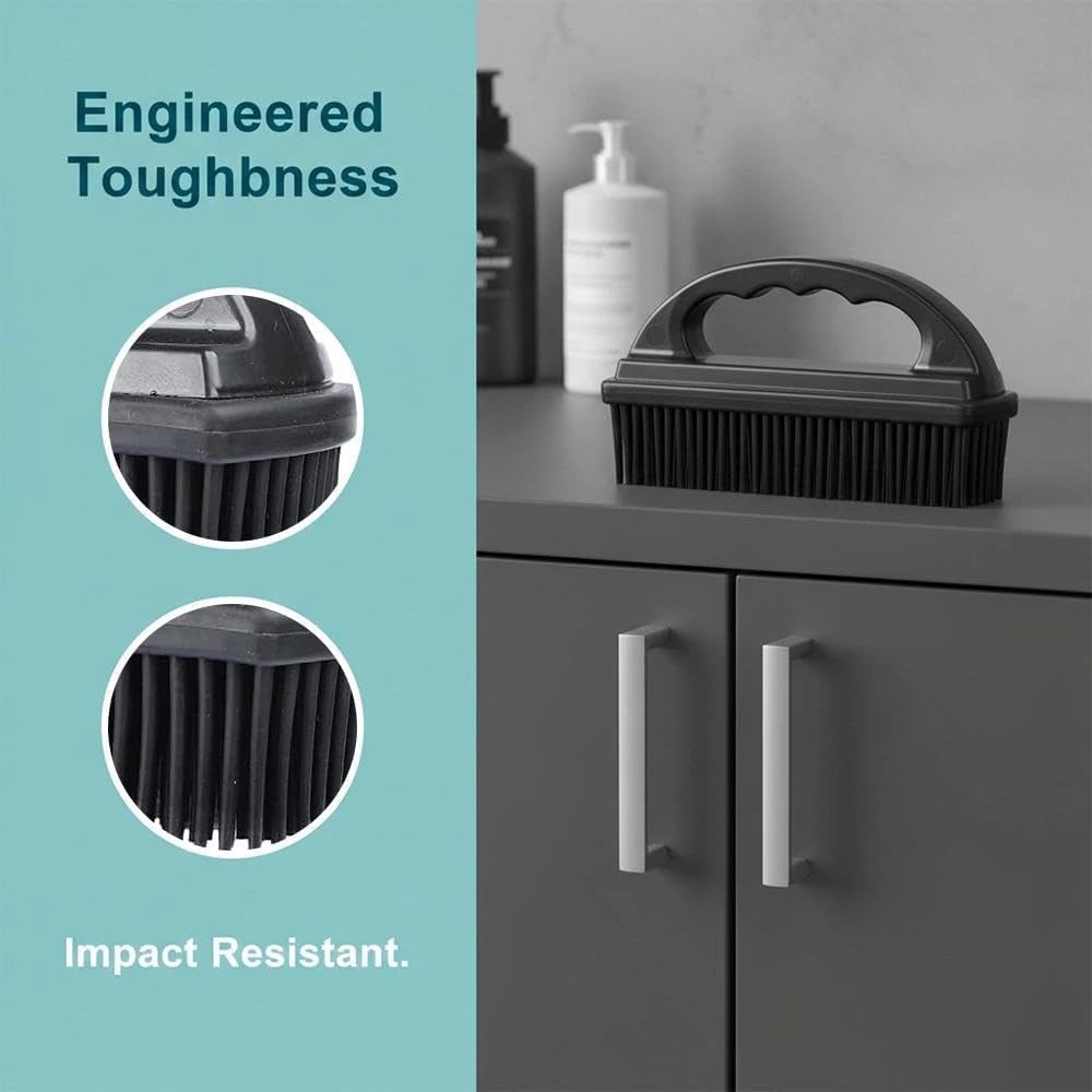 Rubber Brush - Effortless Pet Hair & Lint Removal for Couches & Clothes