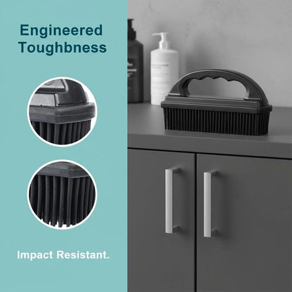 Rubber Brush - Effortless Pet Hair & Lint Removal for Couches & Clothes