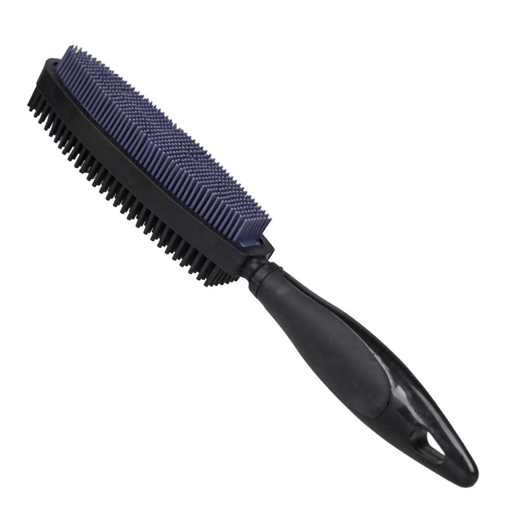Rubber Pet Hair Remover Brush for Clothes, Couches & Pets