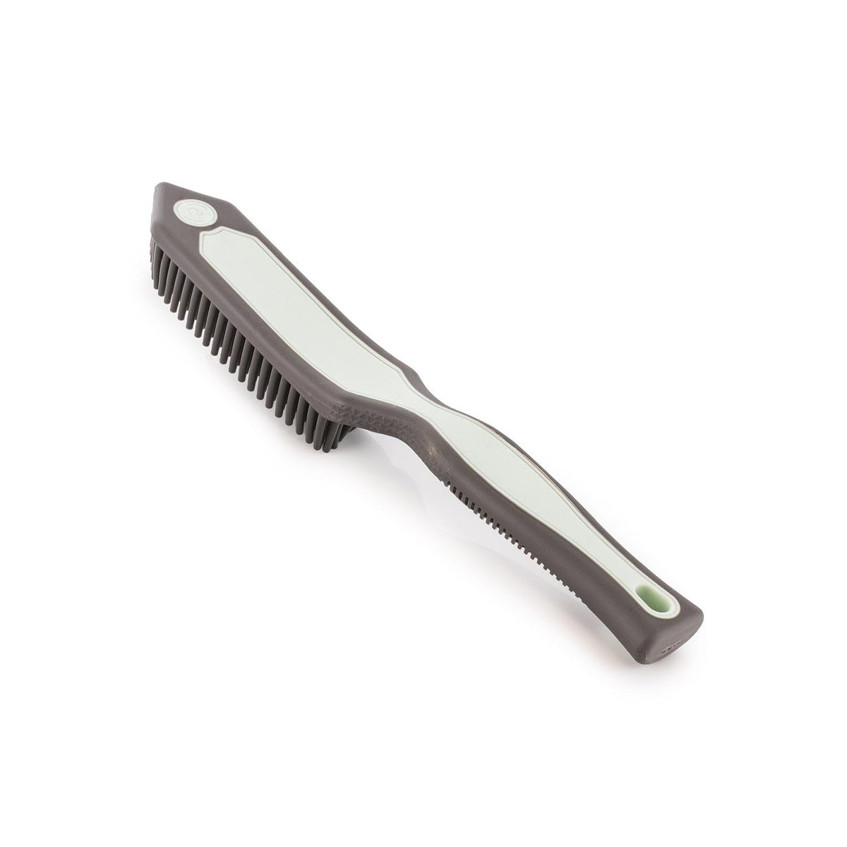 Detail Factory Pet Hair Brush for Car Interior, Rubber Bristle Fur Remover for Carpet, Upholstery, Seats, Cargo Areas & Pet Beds, Gray
