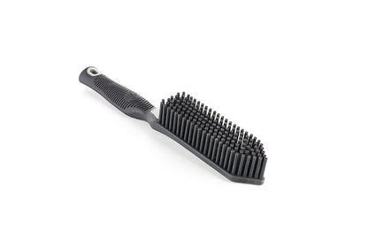 Detail Factory Pet Hair Brush for Car Interior, Rubber Bristle Fur Remover for Carpet, Upholstery, Seats, Cargo Areas & Pet Beds, Gray