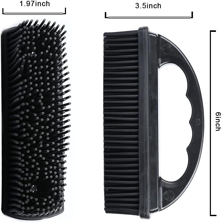 Rubber Brush - Effortless Pet Hair & Lint Removal for Couches & Clothes