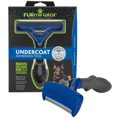 FURminator Large Dog Undercoat deShedding Tool for Long Hair