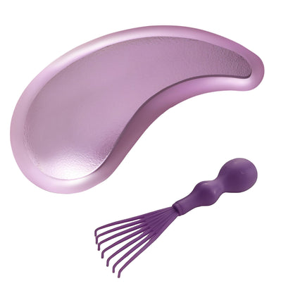 Puppy Brush for Small Dogs - Soft Dog Brush (Pink)