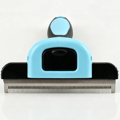 Pet Grooming Brush, Stainless Steel Deshedding Tool for Dogs & Cats, Reduces Shedding Up to 95% for Short Medium Long Hair Dogs and Cats