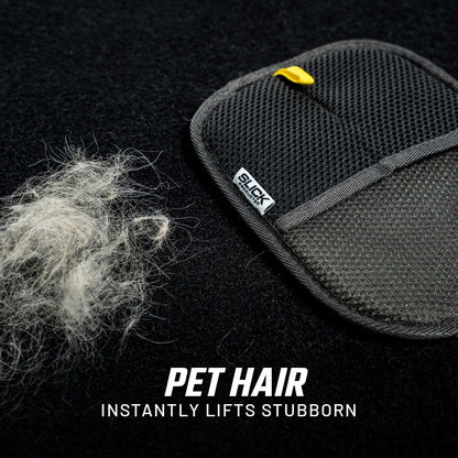 Slick Products Reusable Pet Hair Removal Glove for Car, Carpet & Upholstery