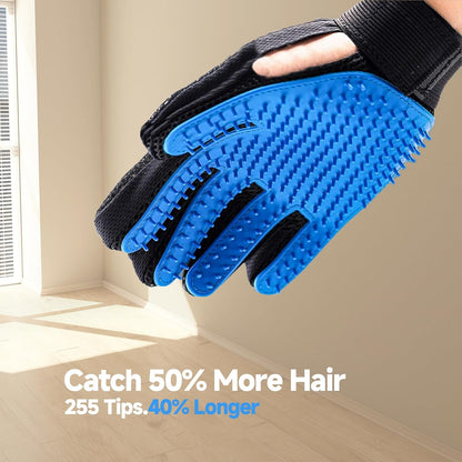 NVNAN 2-in-1 Pet Grooming Glove and Fabric Hair Remover