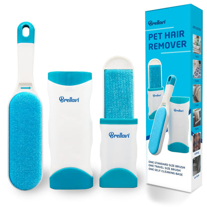 Pet Hair Remover: Reusable Dog Cat Lint Brush for Couch Furniture - 1 Pack