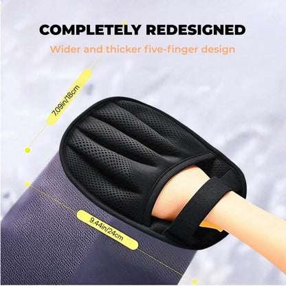 Pet Hair Removal Glove for Dogs & Cats, Electrostatic Reusable Fur Remover