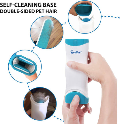 Pet Hair Remover: Reusable Dog Cat Lint Brush for Couch Furniture - 1 Pack