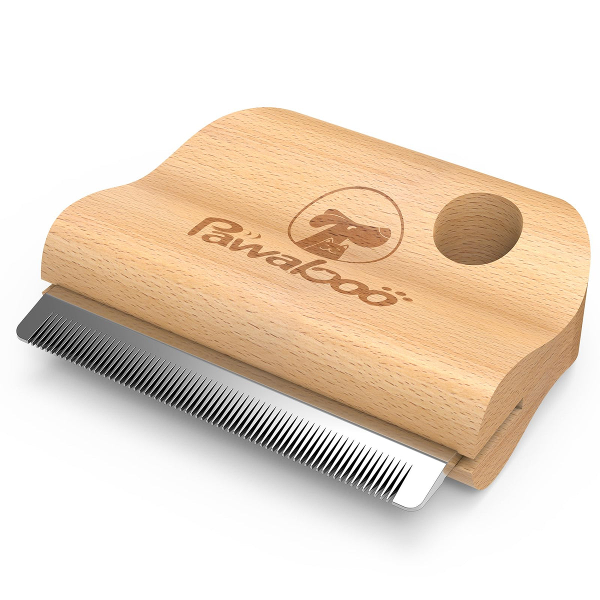 Pawaboo Deshedding Brush for Dogs & Cats, Dog Hair Removal Comb