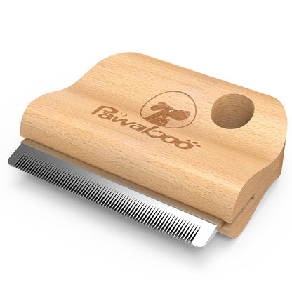 Pawaboo Deshedding Brush for Dogs & Cats, Dog Hair Removal Comb