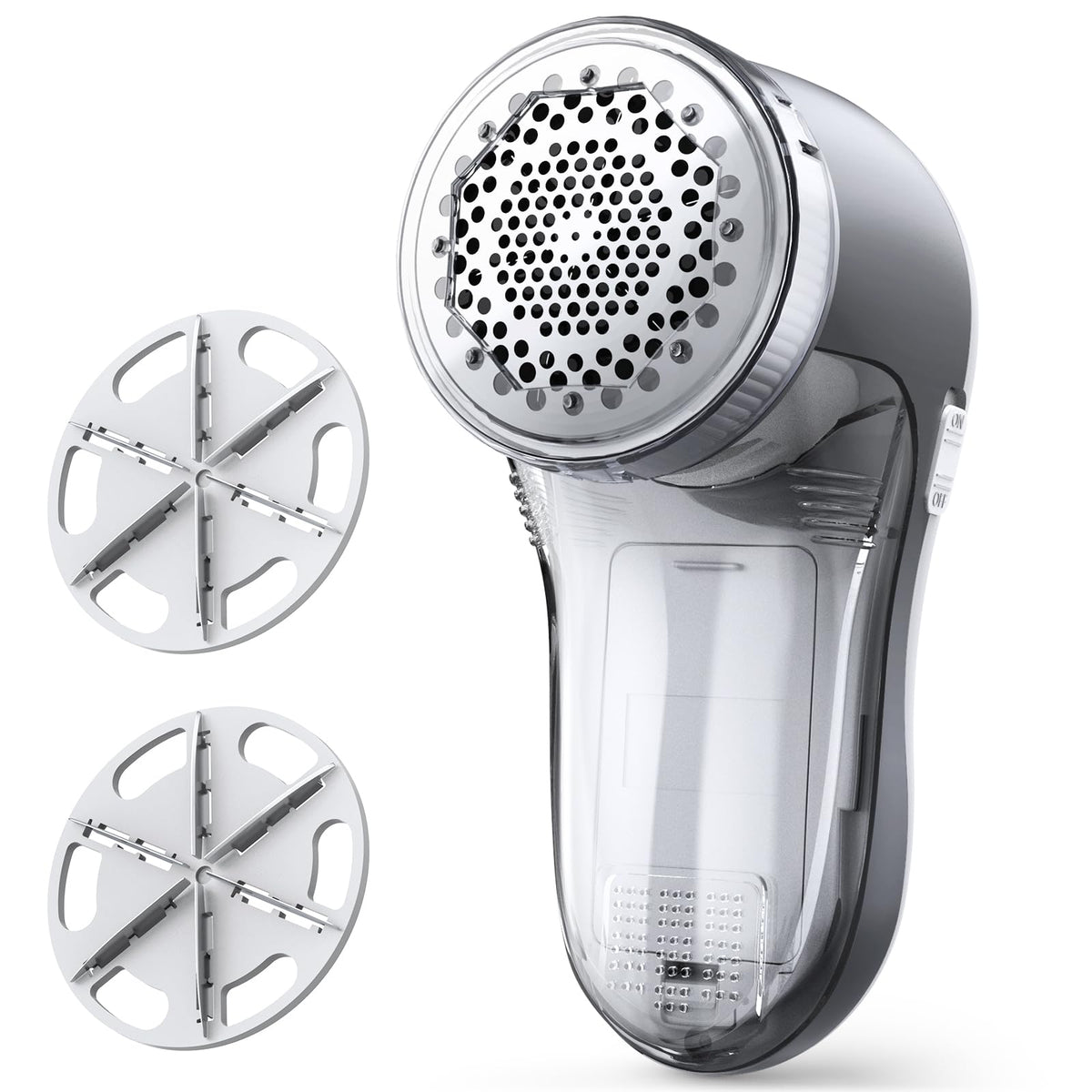POPCHOSE Fabric Shaver, Lint Shaver with 6-Leaf Blade, Rechargeable