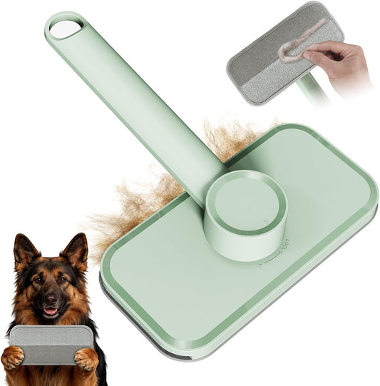 Rundik Pet Hair Removal Tool, Reusable Lint Brush for Multi-Fabric Edge