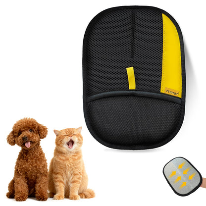 Pet Hair Removal Gloves for Cat Dog Hair, 2 Pack Electrostatic Reusable