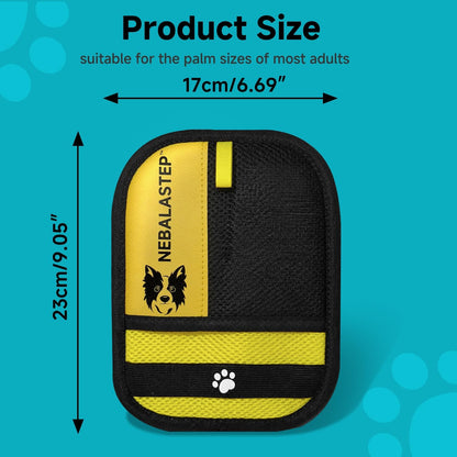 Pet Hair Remover Gloves Brush for Dogs & Cats,Electrostatic Reusable Pet Hair Remover Tool for Laundry,Clothing,Couch,Carpet,Car Seat,Upgraded Animal Fur Removal Tool