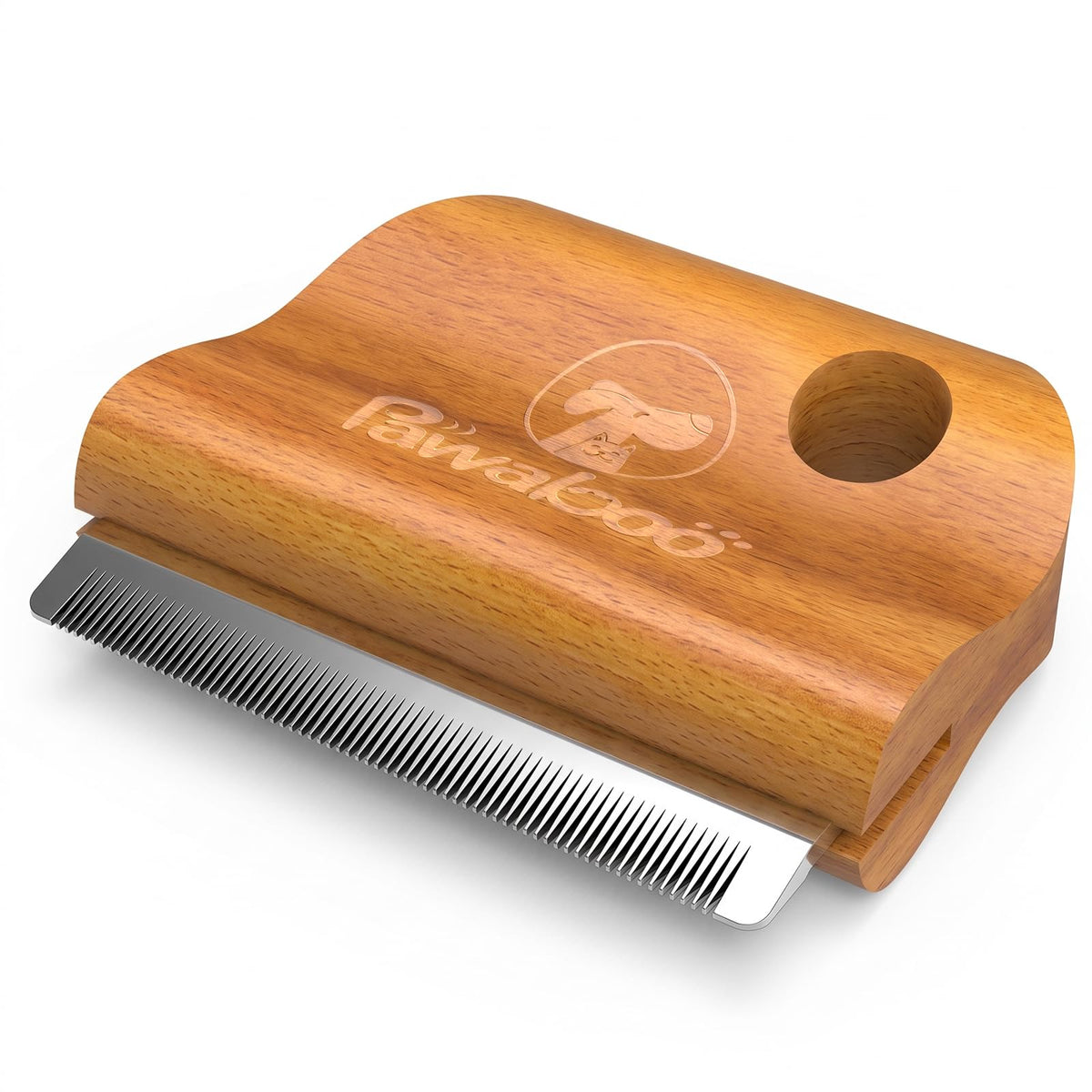 Pawaboo Deshedding Brush for Dogs & Cats, Dog Hair Removal Comb