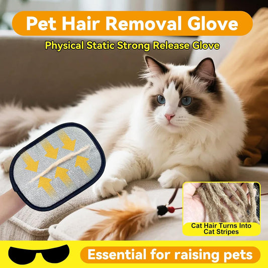 Electrostatic Pet Hair Removal Gloves