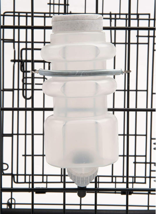 Lixit Top Fill Water Bottles for Dogs and Small Animals (16oz Small Dog), white (0697)