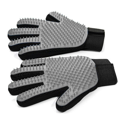 NVNAN 2-in-1 Pet Grooming Glove and Fabric Hair Remover