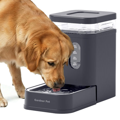 2.2 Gallon Automatic Dog Water Dispenser with Stainless Steel Bowl
