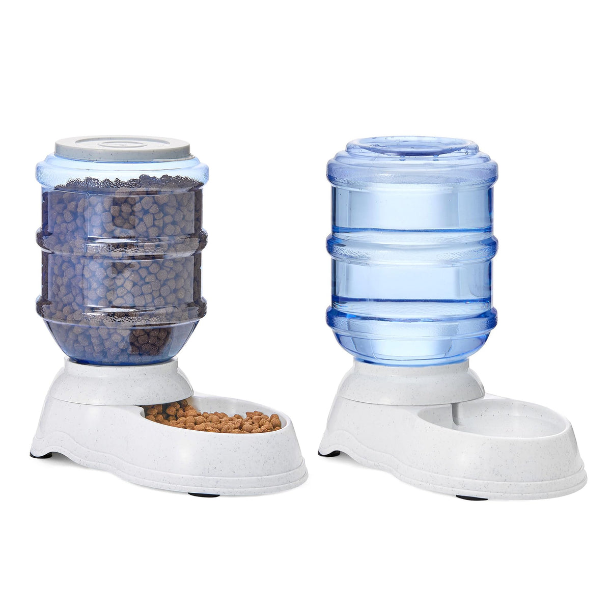 Amazon Basics Gravity Pet Water Dispenser for Cat and Dog, Easy to Clean, 135.3fl.oz Capacity, Small