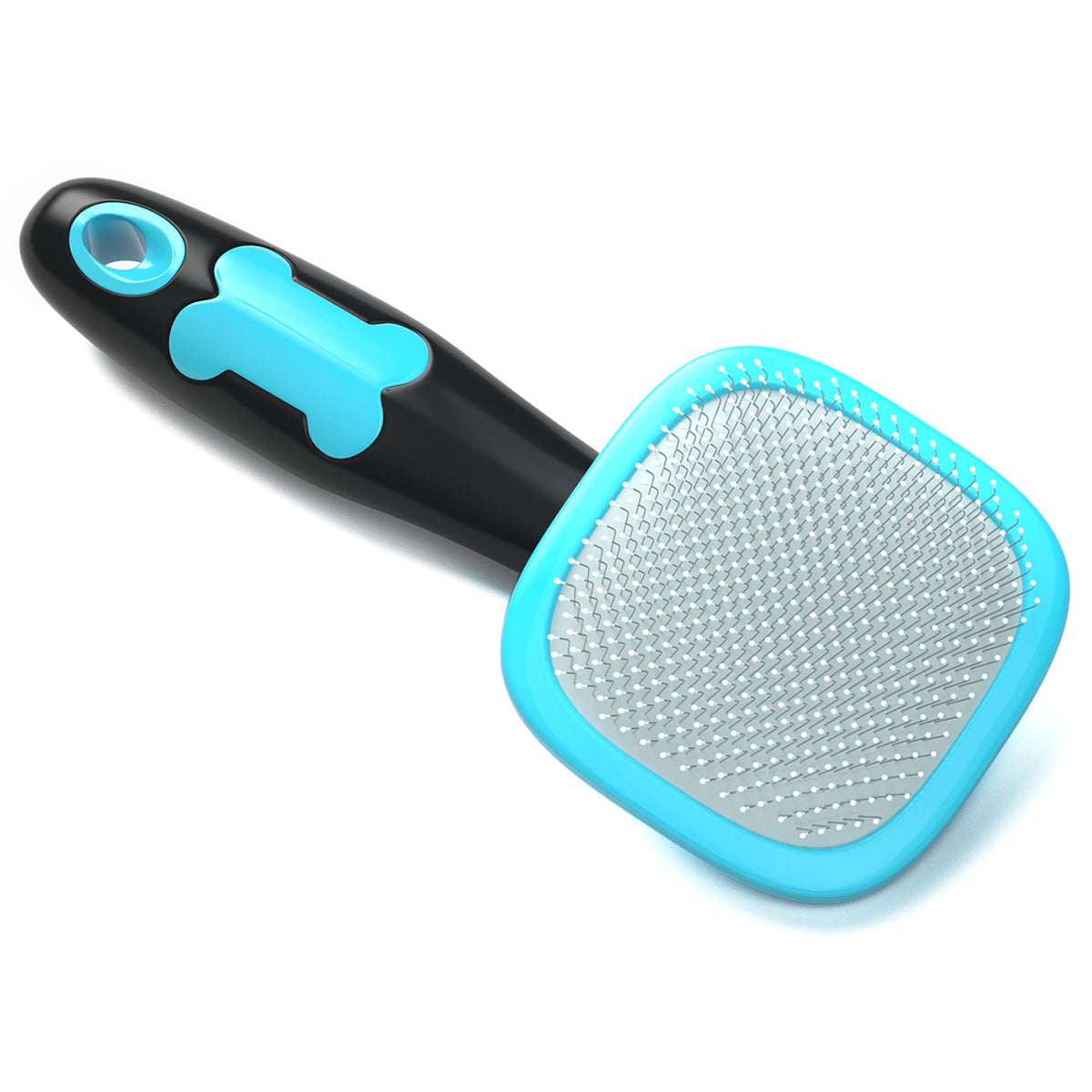 Glendan Dog & Cat Brush- Slicker Pet Brush- Shedding Grooming Tools(Pink)