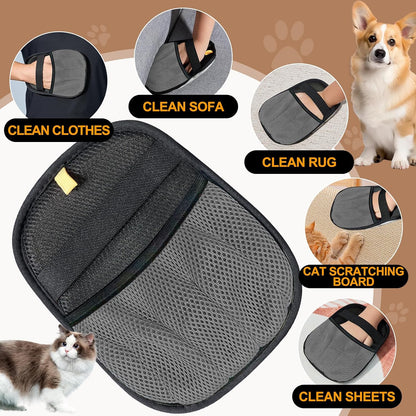 Pet Hair Remover - Pet Hair Remover for Laundry (Grey-1pcs)