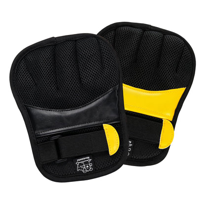 Pet Hair Remover Gloves Yellow Gold Static Hair Remover Reusable for Clothing, Sofa, Car Seat