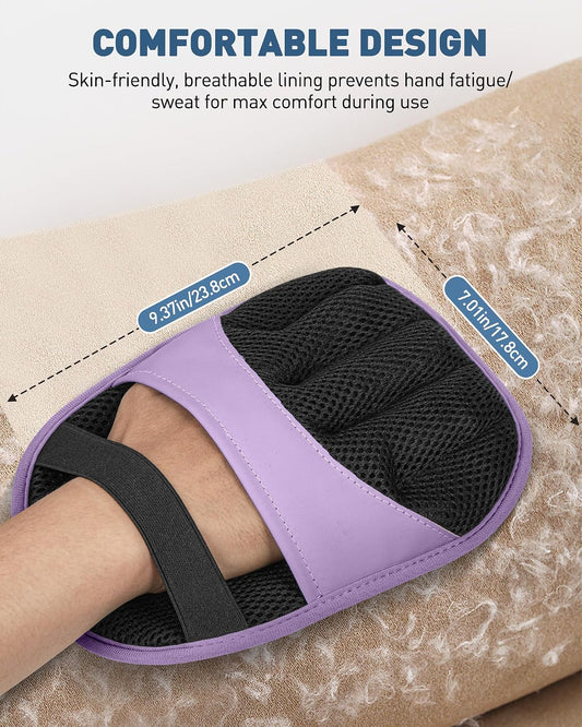Magic Brush Glove Pet Hair, 2 Pack Removal Tool for Dogs and Cats