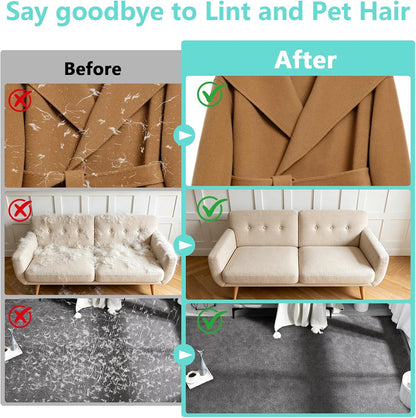 New Upgrade Pet Hair Removal Glove for Dogs & Cats, Electrostatic Reusable Magic Brush Removal Glove, Washable Pet Hair Remover Tool for Clothing, Sofa, Rug, Auto Interior