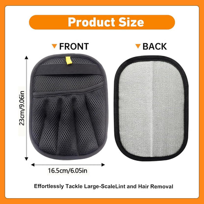 Pet Hair Removal Glove, Reusable Electrostatic Cat Dog Hair Remover Glove