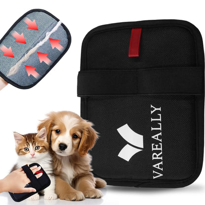 Pet Hair Removal Glove – Reusable Electrostatic Grooming Gloves for Dogs & Cats – Pet Hair Removal Dog Hair Remover