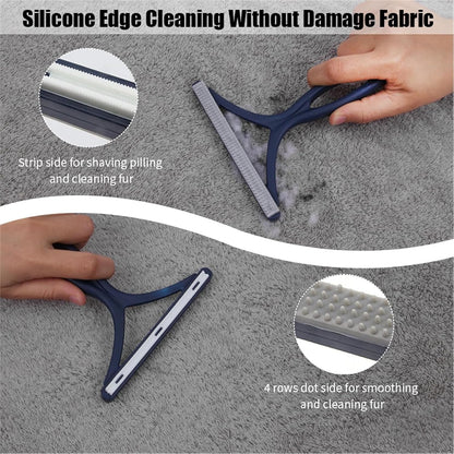 3-Pack Pet Hair Removal Tool, Dog & Cat Hair Remover, Carpet Rake