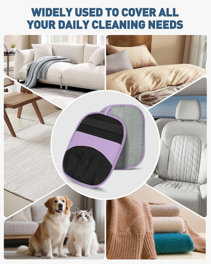 Magic Brush Glove Pet Hair, 2 Pack Removal Tool for Dogs and Cats