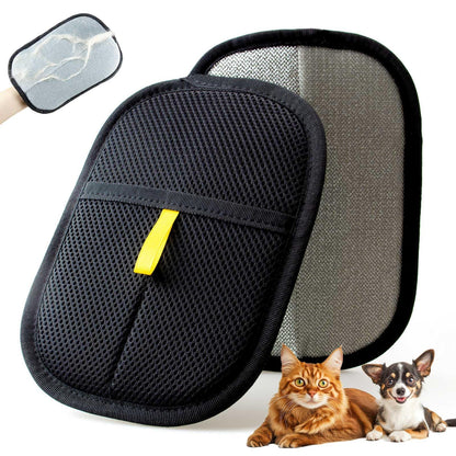 Pet Hair Removal Glove, Electrostatic Fur Remover for Couch, Bed & Car
