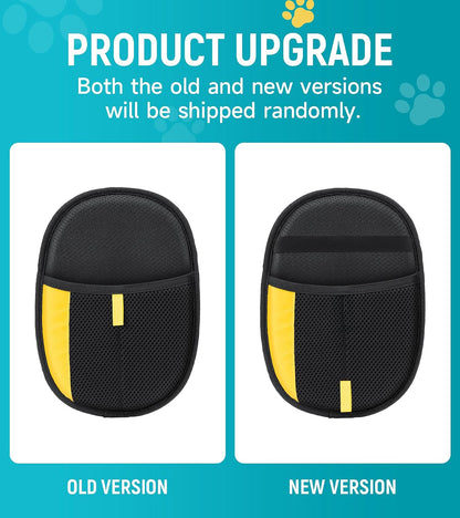 Pet Hair Removal Glove for Dogs & Cats - Upgraded Reusable Electrostatic Pet Hair Glove, Pet Hair Remover Tool for Laundry, Couch, Carpet & Car Seat, Gentle Grooming Mitt