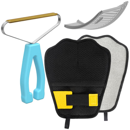 Pet Hair Remover 3-Pack,Dog Cat Fur Removal Tool,Portable Carpet Scraper