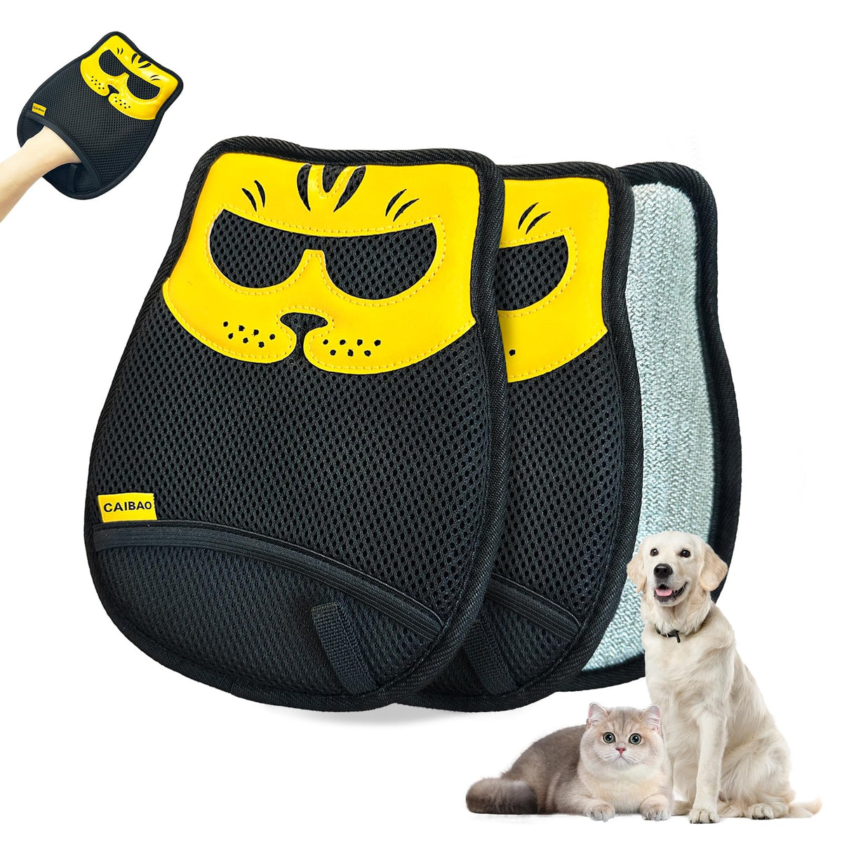 Electrostatic Pet Hair Removal Gloves