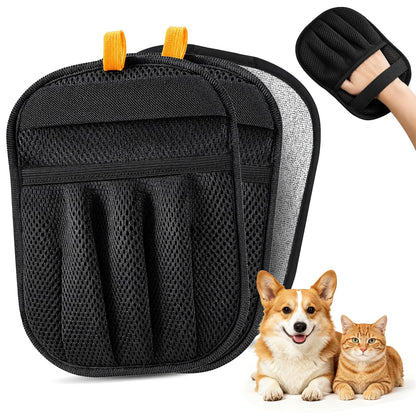 Electrostatic Pet Hair Removal Glove Cat & Dog, Reusable Pet Hair Glove