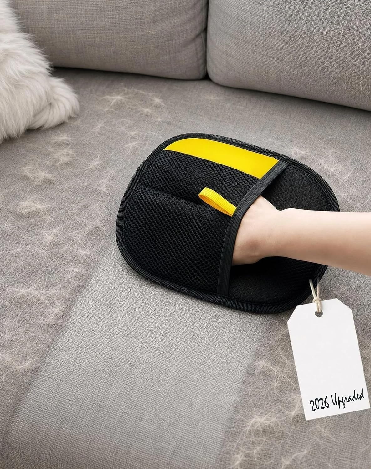Pet Hair Remover Glove for All Fur Types & Surfaces