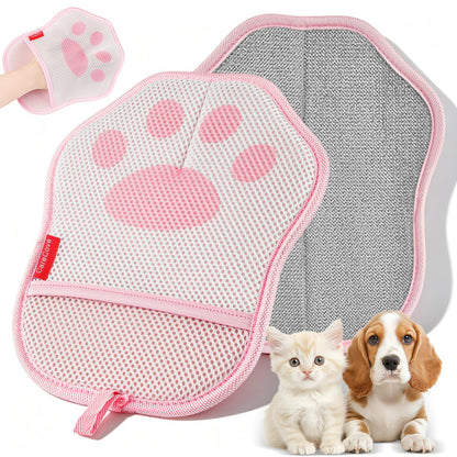 Reusable Electrostatic Pet Hair Removal Glove for Cats & Dogs,Hair Remover