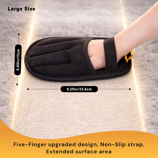 Pet Hair Removal Glove for Dogs & Cats, Reusable Electrostatic Fur Remover