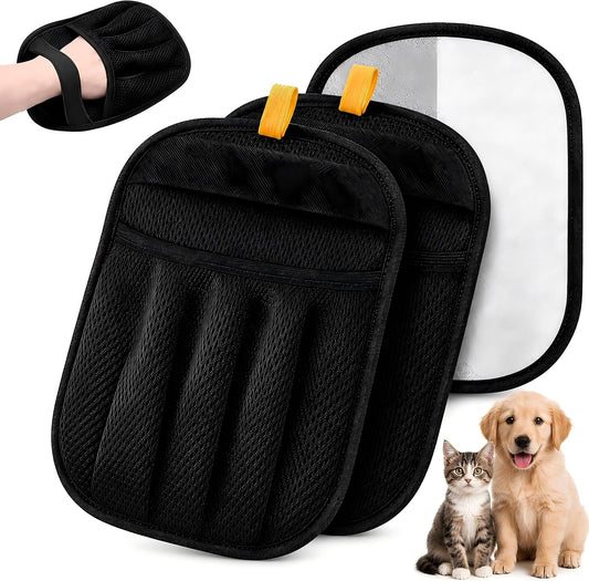 Pet Hair Removal Glove for Dog & Cat,Reusable Electrostatic Pet Hair Glove