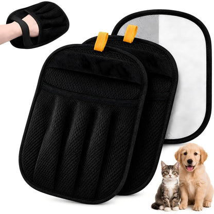 Pet Hair Removal Glove for Dog & Cat,Reusable Electrostatic Pet Hair Glove