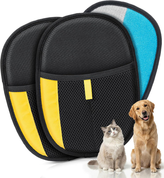 Pet Hair Removal Glove for Cat & Dog, Reusable Electrostatic Hair Remover